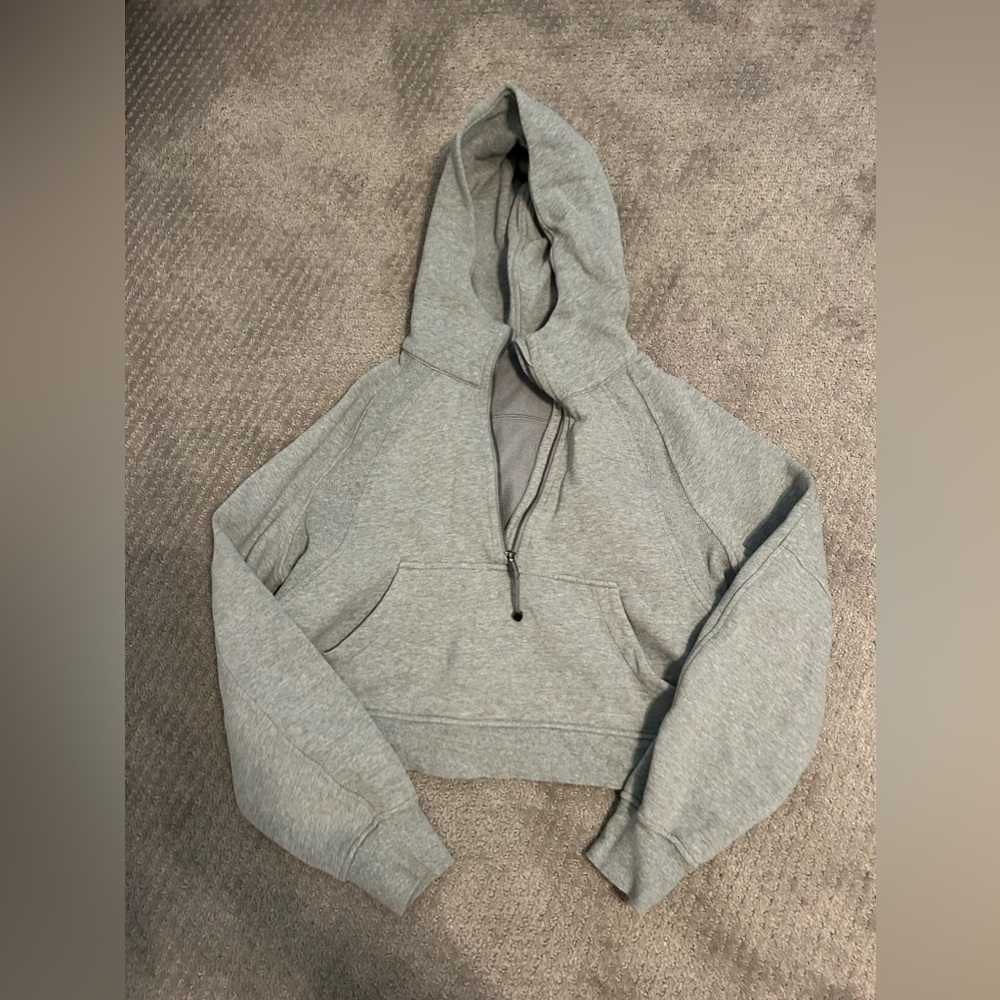 Lululemon Quarter Zip Scuba Hoodie